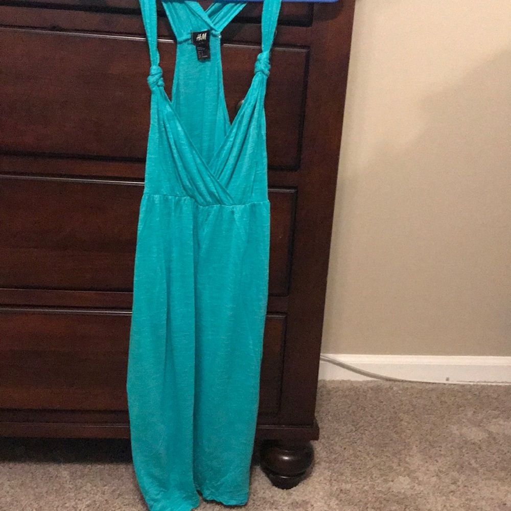 Teal dress